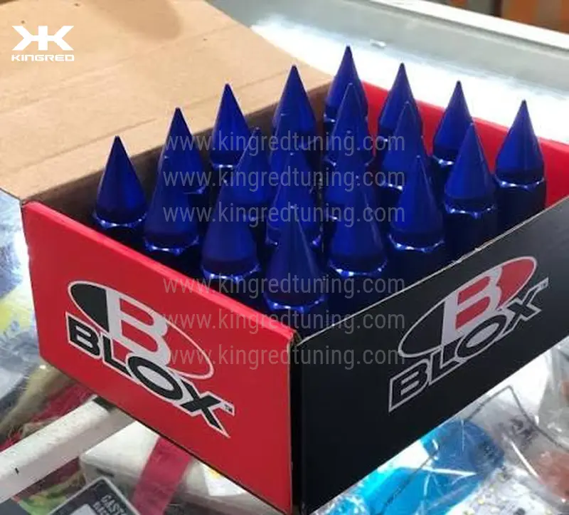 Tuercas azul