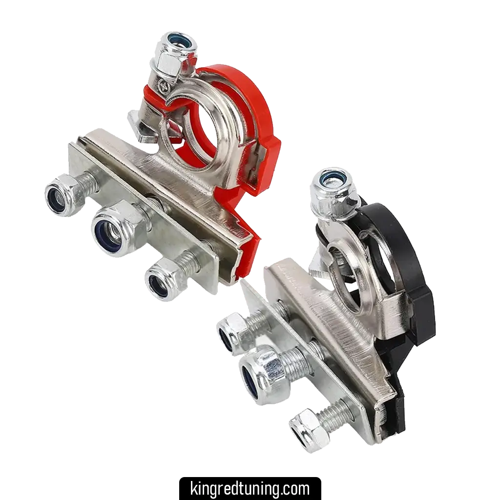 Terminales de Bornes de batería de 3 vías